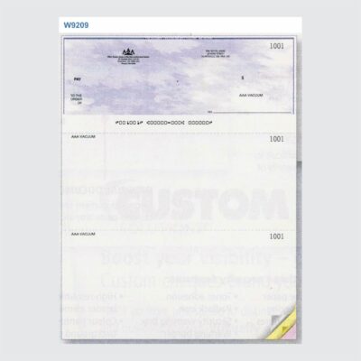 9209 Laser Cheques