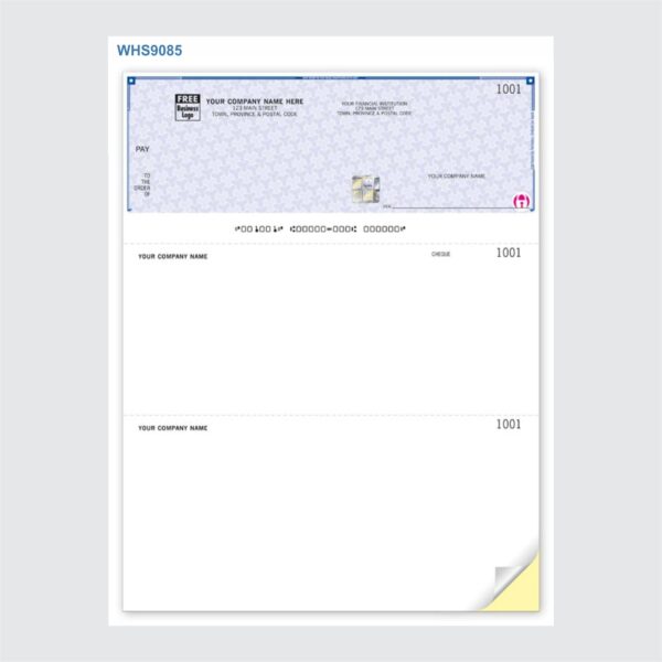 9085 Laser Cheques