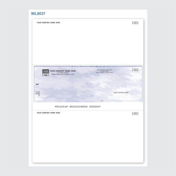 WL9037 - Standard Laser Cheques